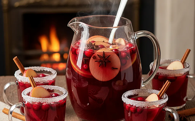 Korzenny Poncz Jabłkowo-Żurawinowy