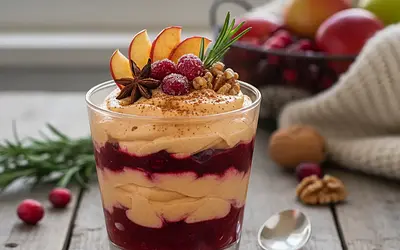 Korzenny Mus Jabłkowo-Żurawinowy