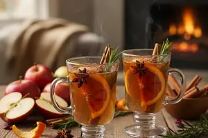 Korzenny Grzaniec Jabłkowy z Pomarańczą i Rozmarynem