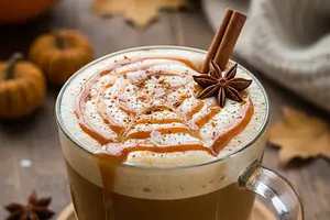 Korzenne Latte z Dynią i Solonym Karmelem