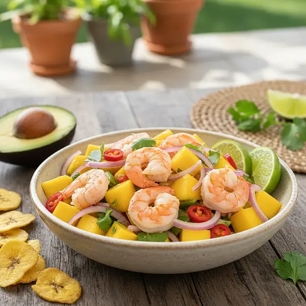 Mango and Shrimp Ceviche