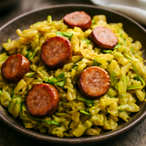 Sautéed Cabbage with Sausage