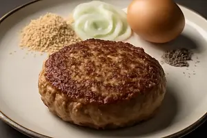 Minced meat cutlet