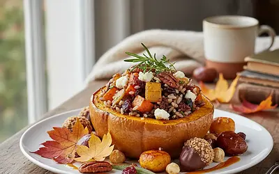 Squirrel's Autumn Treasure