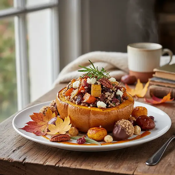 Squirrel's Autumn Treasure