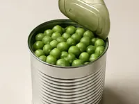 Canned peas