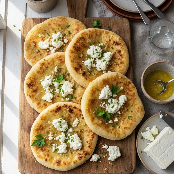 Podhale-style Dumplings with Garlic Butter and Bryndza
