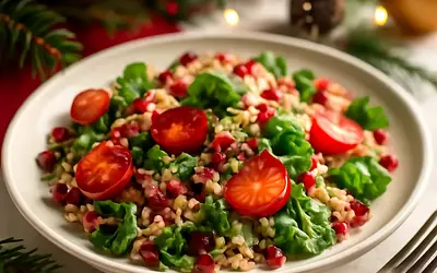 Quinoa Salad for the Christmas Eve Table