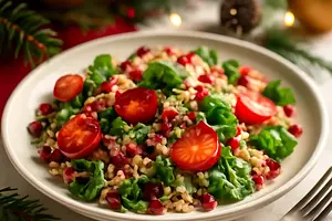 Quinoa Salad for the Christmas Eve Table