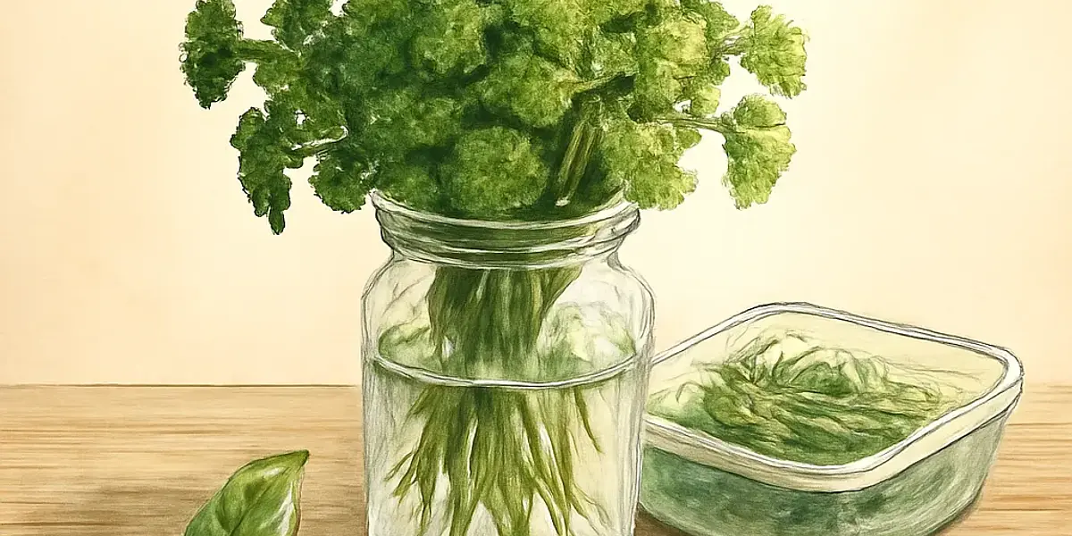 Jak przechowywać świeże zioła, by cieszyć się nimi dłużej