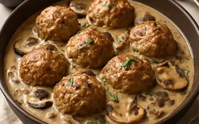 Meatballs in Mushroom Sauce