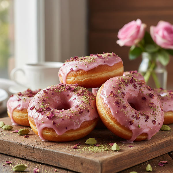 Rose Donuts with a Hint of Cardamom – Secrets of Grandma's Recipe