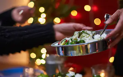 Greek Salad for Christmas Eve