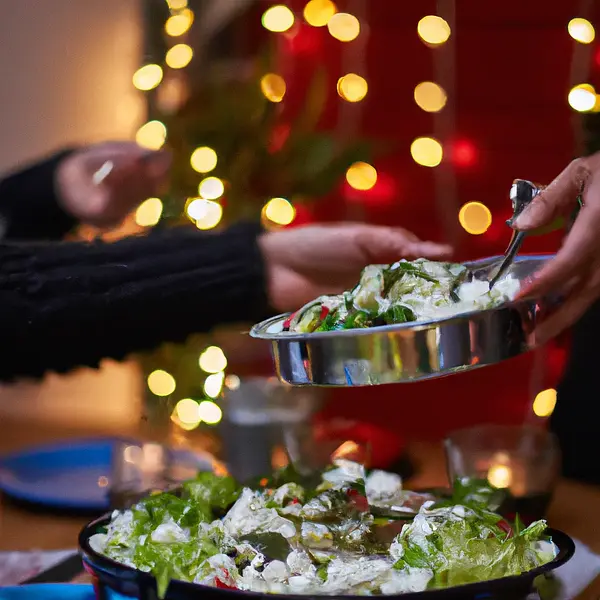 Greek Salad for Christmas Eve