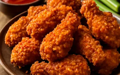 Spicy Breaded Chicken Wings