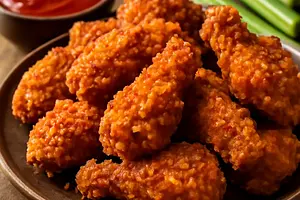 Spicy Breaded Chicken Wings