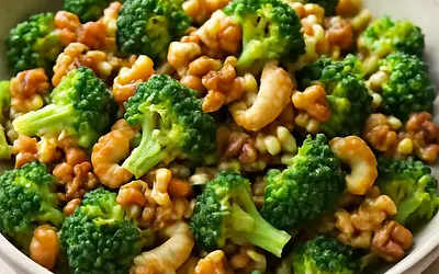 Broccoli and Nut Salad