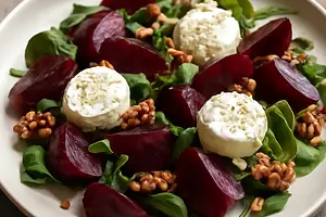 Beetroot and Goat Cheese Salad