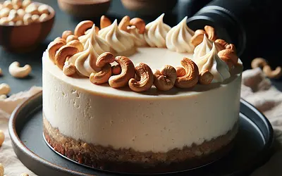 Vegan Cashew and Soy Yogurt Cheesecake