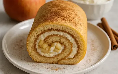 Apple-Mascarpone Roll with a Cinnamon Twist (Sweet Blog Version)