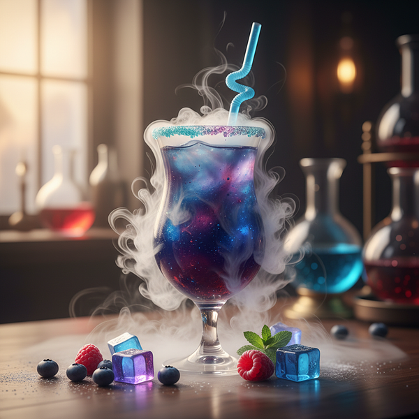 Galactic Nebula - Non-Alcoholic Drink with Dry Ice