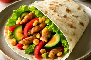 Chicken and Vegetable Tortilla