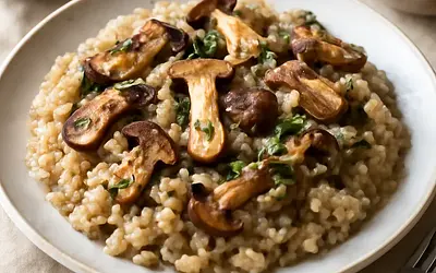 Risotto z leśnymi grzybami (Risotto ai Funghi)
