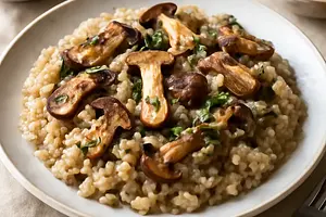 Mushroom Risotto (Risotto ai Funghi)