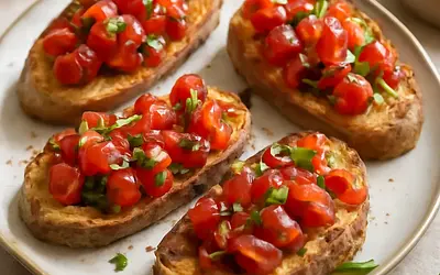 Bruschetta z pomidorami