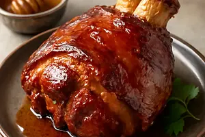 Honey Roasted Pork Knuckle