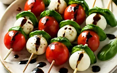 Caprese on skewers