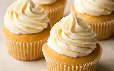 Vanilla Cream Cupcakes