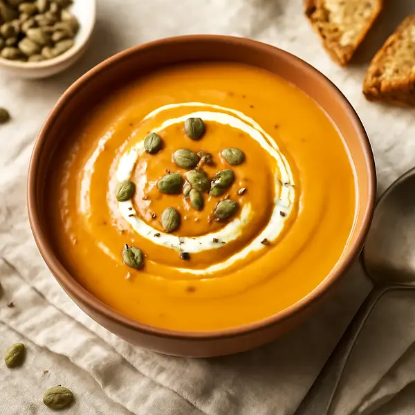 Pumpkin cream soup
