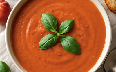 Tomato Soup with Basil