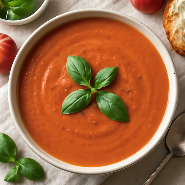 Tomato Soup with Basil