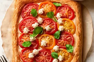 Tomato and Feta Cheese Tart