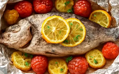 Ryba pieczona w folii