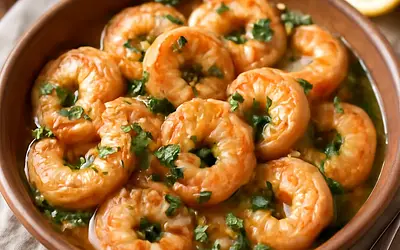 Garlic Shrimp in Garlic Sauce