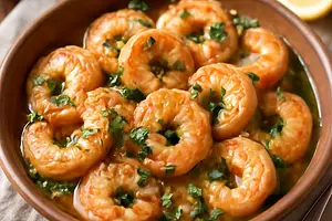 Garlic Shrimp in Garlic Sauce
