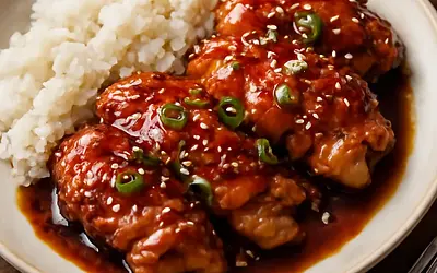 Kurczak w sosie teriyaki