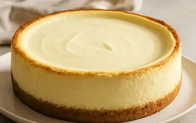 Cold Cheesecake (Classic, Creamy)