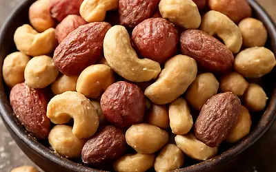 Spiced Nuts with Salt