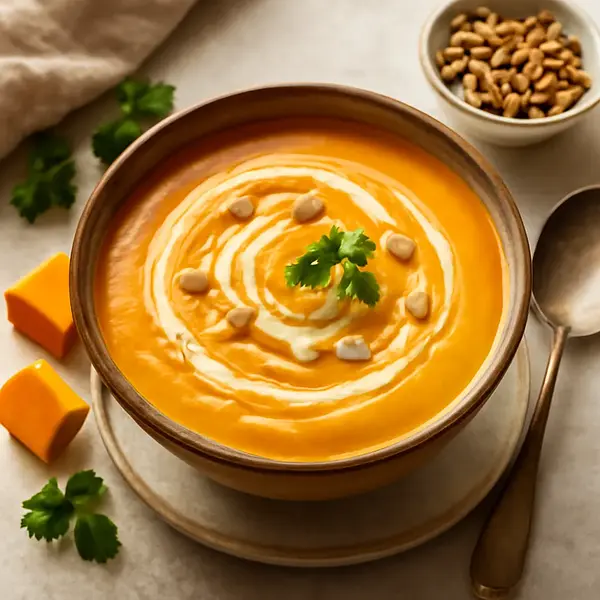 Pumpkin cream soup