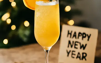 Cocktail 'New Year's Champagne'