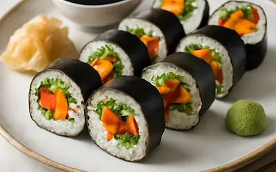 Vegetable sushi