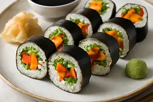 Vegetable sushi
