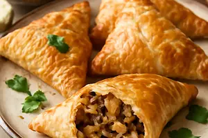 Cabbage and Mushroom Pastries