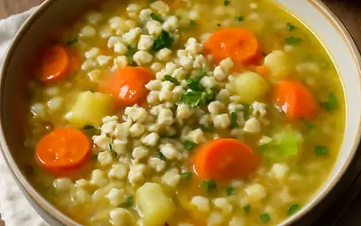 Barley Soup with Millet