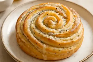 Poppy Seed Star with Vanilla and Lemon