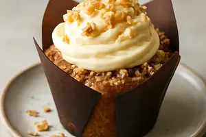 Tulip Babka with Lemon-Cream Cheese Filling and Almond Crumble